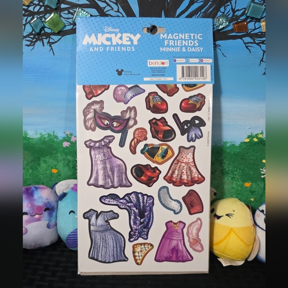 Disney Mickey and Friends Magnetic Dress-Up Set - Pink and Black - Picture 2 of 2